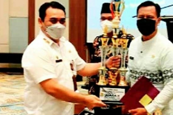 Desa Gunung Sari Mauk Raih Juara Kedua Lomba Desa Tingkat Kabupaten Tangerang
